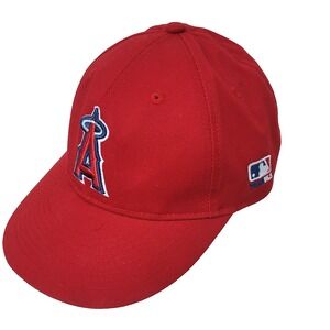 Los Angeles Angels OC Sports Youth Red‎ Adjustable Baseball Cap MLB Team Hat